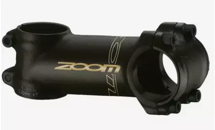 Zoom 90mm/31,8 7ast alumiini musta - Pyöräilytarvikkeet - ZZZ0011190 - 1
