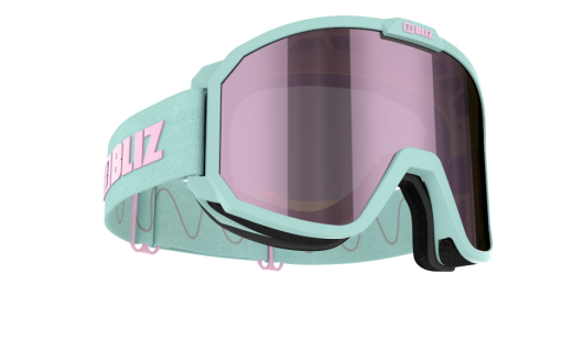 BLIZ RAVE MINT BROWN/PINK MULTI - Laskettelulasit - ZZZ0009020 - 1