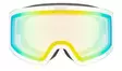UVEX PROVOQE V white mat DL/mirror green - Laskettelulasit - ZZZ0014661 - 2