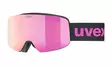 UVEX PWDR BLACK MAT / MIRROW PINK - Laskettelulasit - ZZZ0011781 - 1