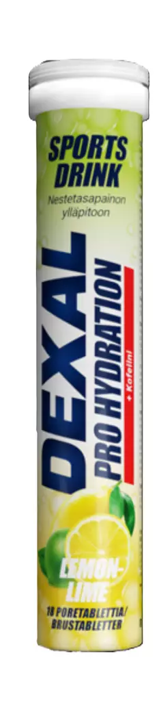 DEXAL PRO HYDRATION LEMON-LIME + CAF - Urheiluravinteet - M31 - 1