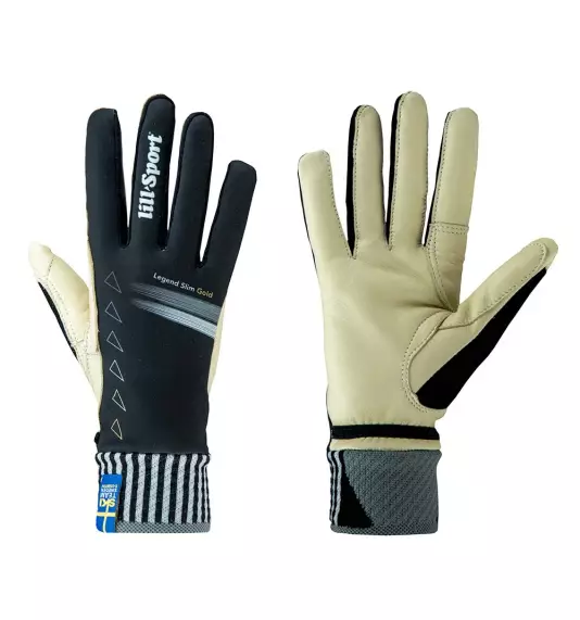 LILLSPORT LEGEND SLIM GOLD BLK - Käsineet - ZZZ0007681 - 2