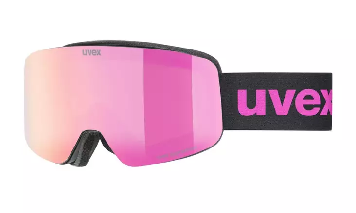UVEX PWDR BLACK MAT / MIRROW PINK - Laskettelulasit - ZZZ0011781 - 1