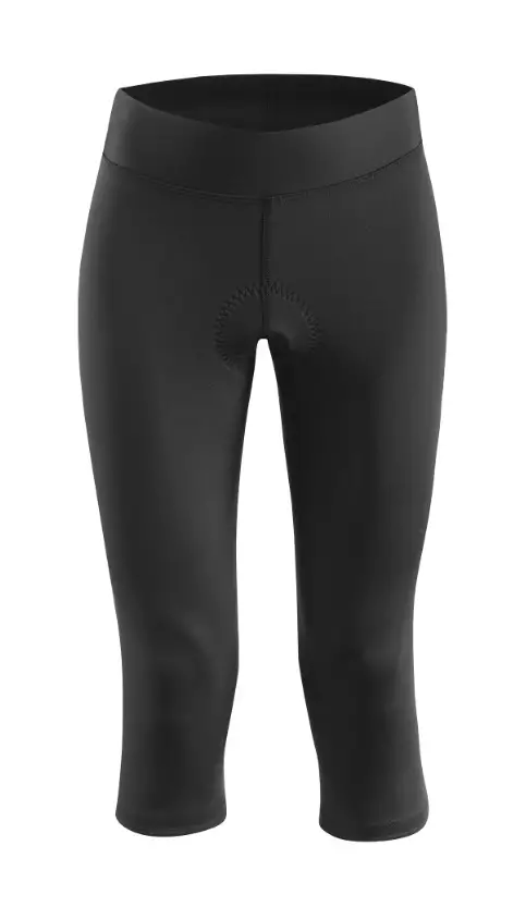 LÖFFLER W 3/4 Bike Tights Basic Black - Naisten pyöräilyasut - ZZZ0013562 - 1