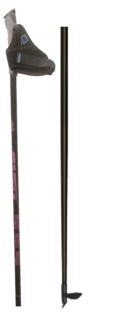 YOKO/HAIJAA 7100 BLK/FUKSIA - Hiihtosauvat - ZZZ0007812 - 1