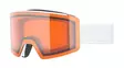 UVEX IGNITE LG white DL/orange clear - Laskettelulasit - ZZZ0014663 - 1