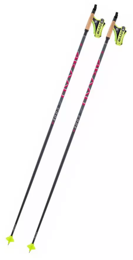 4KAAD CODE 6 BLK/MAGENTA - Hiihtosauvat - ZZZ0011823 - 1