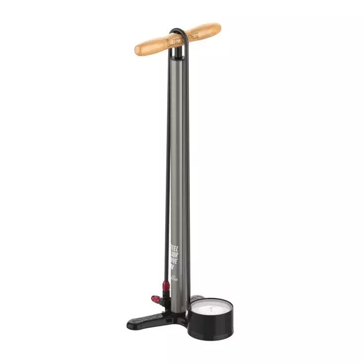 LEZYNE STEEL HV FLOOR DRIVE 3.5 steel - Pyöräilytarvikkeet - ZZZ0012443 - 1