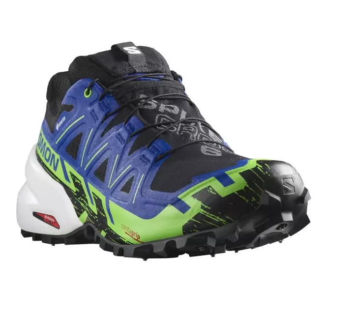 SALOMON SPIKECROSS 6 GTX Black/Sur - Urheilukengät - ZZZ0010383 - 1