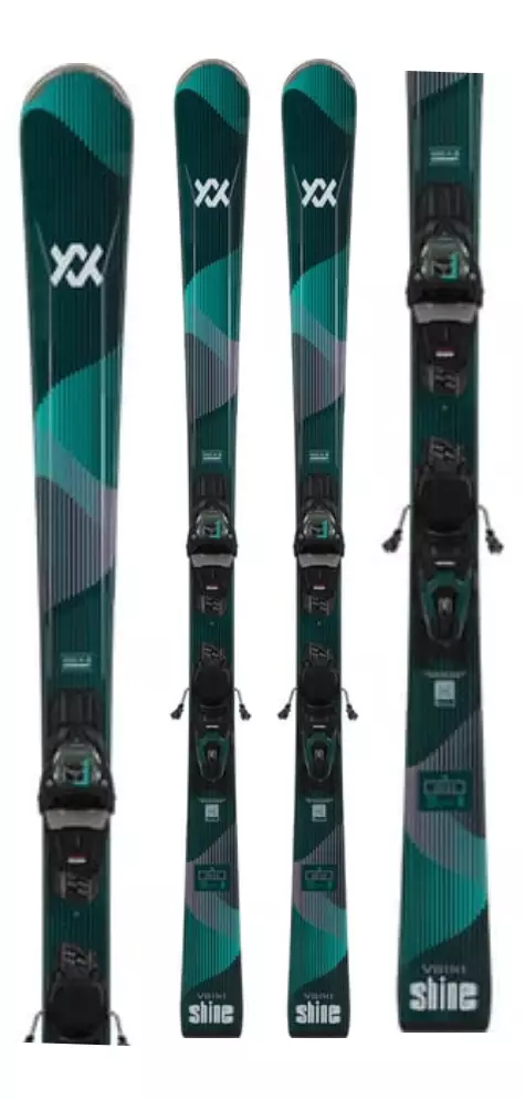 VÖLKL SHINE 76 + MARKER 10GW LADY - Laskettelusukset - ZZZ0013033 - 1