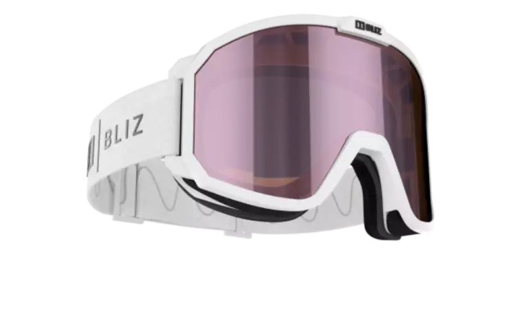 BLIZ RAVE JR WHITE BROWN/PINK MULTI - Laskettelulasit - ZZZ0009024 - 1
