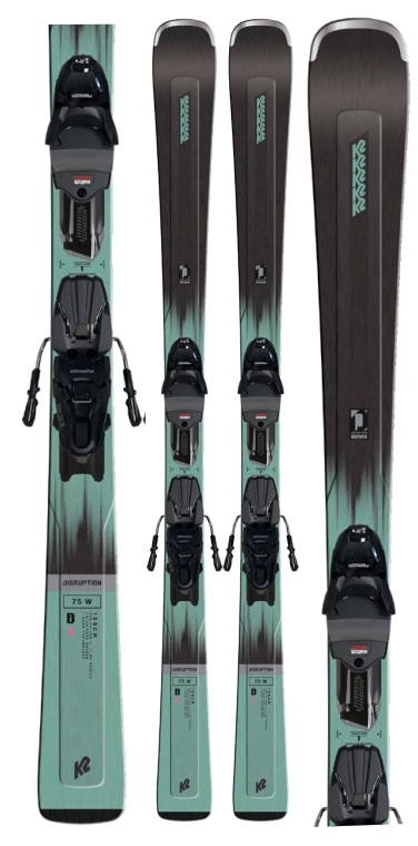 K2 DISRUPTION 75 + MARKER ERP10 QUIKCL - Laskettelusukset - ZZZ0010384 - 1