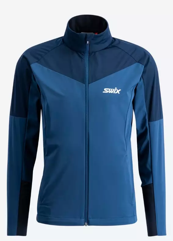 Swix Nordic XC Jacket M Lake blue - Miesten hiihtotakit ja housut - ZZZ0010104 - 1