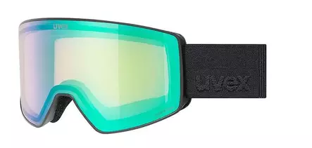 UVEX SCENIC FM black mat DL/mirror green - Laskettelulasit - ZZZ0014665 - 1