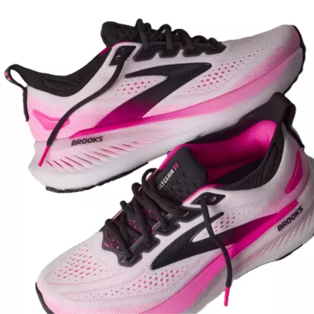 BROOKS Glycerin 23 W White Cyber Pink - Urheilukengät - ZZZ0013635 - 2