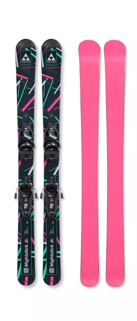 FISCHER NIGHTSTICK JR + FS 7 CA / FS4 - Laskettelusukset - ZZZ0013215 - 1