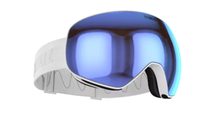 BLIZ FLOZ WHITE BROWN/BLUE MULTI - Laskettelulasit - ZZZ0009015 - 1