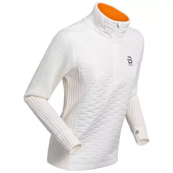 Daehlie Half Zip Comfy Wmn snow white - Naisten hiihtotakit ja housut - ZZZ0010315 - 1