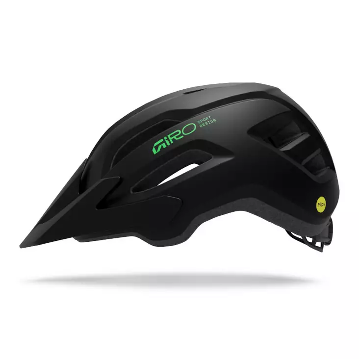 GIRO FIXTURE Mips II - Black-Green 50-57 - Pyöräilykypärät - ZZZ0013575 - 1