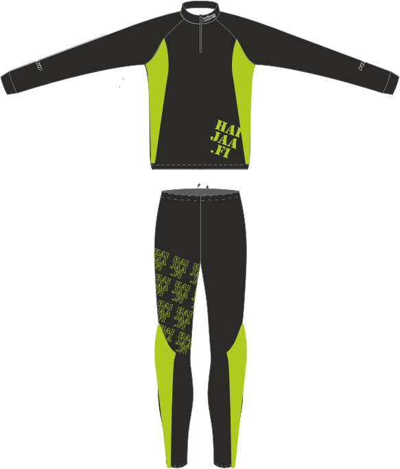 YOKO-HAIJAA.FI M BLK-LIME - Kilpa-asut - ZZZ0008065 - 1