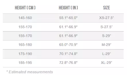 ORBEA Onna 10 Black 29" - Maastopyörät - ZZZ0008326 - 2