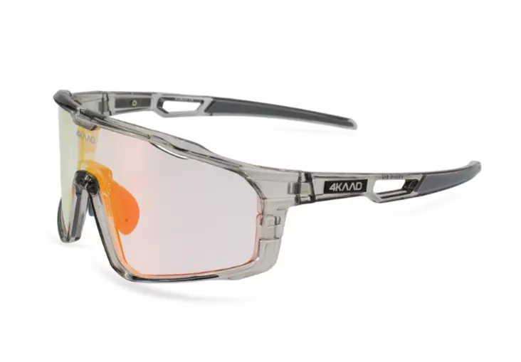 4KAAD SOLAYNE GREY CLEAR Photo red - Urheilulasit - ZZZ0013056 - 1