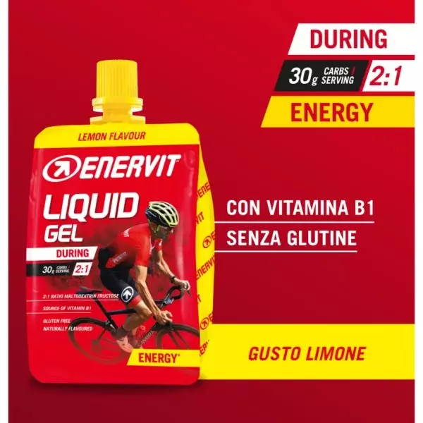 ENERVIT E.SPORT Gel Sitruuna - Urheiluravinteet - ZZZ0013426 - 1