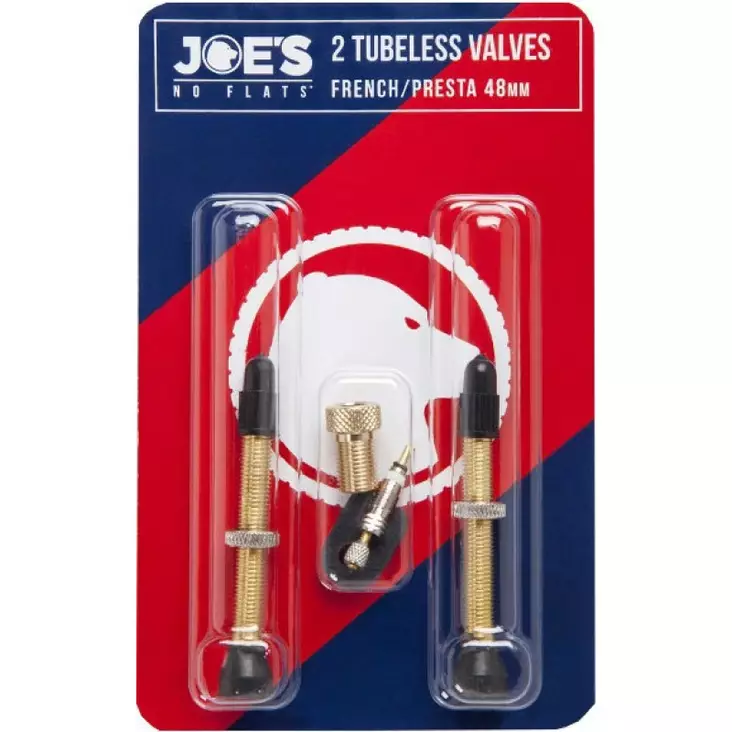 Joe"s tubeless 2 kpl Presta 48mm - Pyöräilytarvikkeet - F1726 - 1