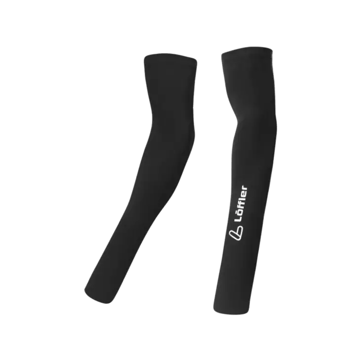 LÖFFLER ARM Warmers Elastic Black - Miesten pyöräily asut - ZZZ0012196 - 1