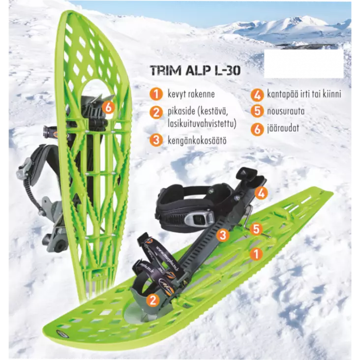 MORPHO SUPER TRIMALP L30" - Lumikengät - H456 - 1