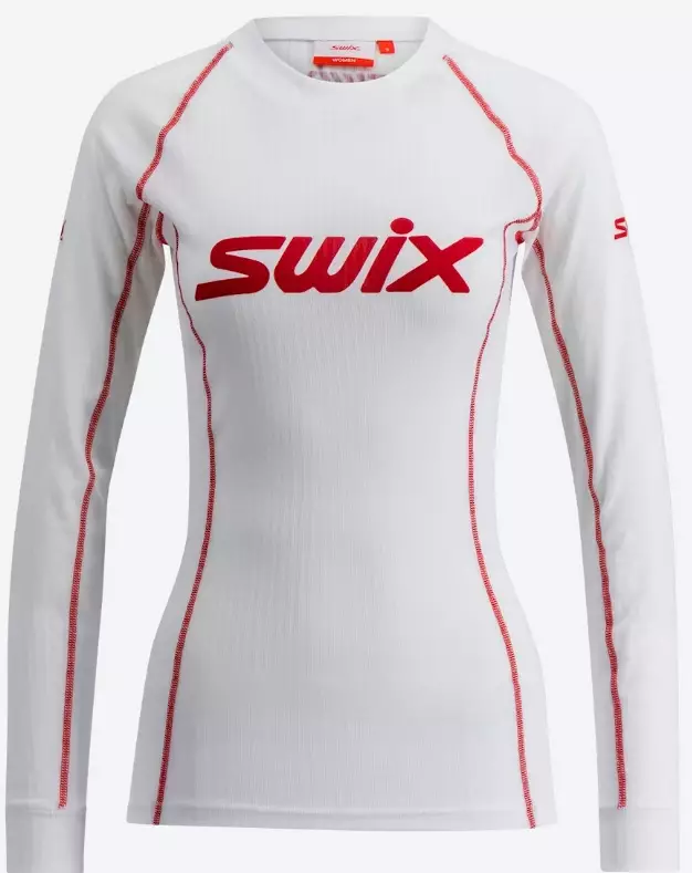 Swix RaceX Classic long Sleeve W Whi/Red - Naisten alusasut - ZZZ0013306 - 1