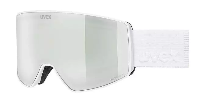 UVEX SCENIC FM white mat DL mirror silve - Laskettelulasit - ZZZ0014666 - 1