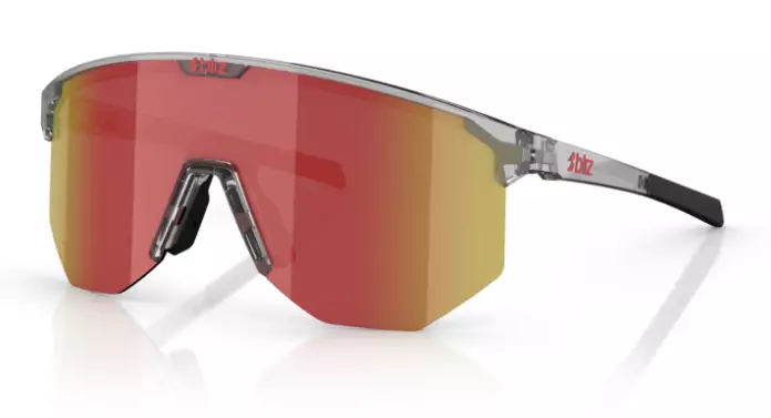 BLIZ HERO TRANSPARENT DARK GREY RED - Urheilulasit - ZZZ0013277 - 1