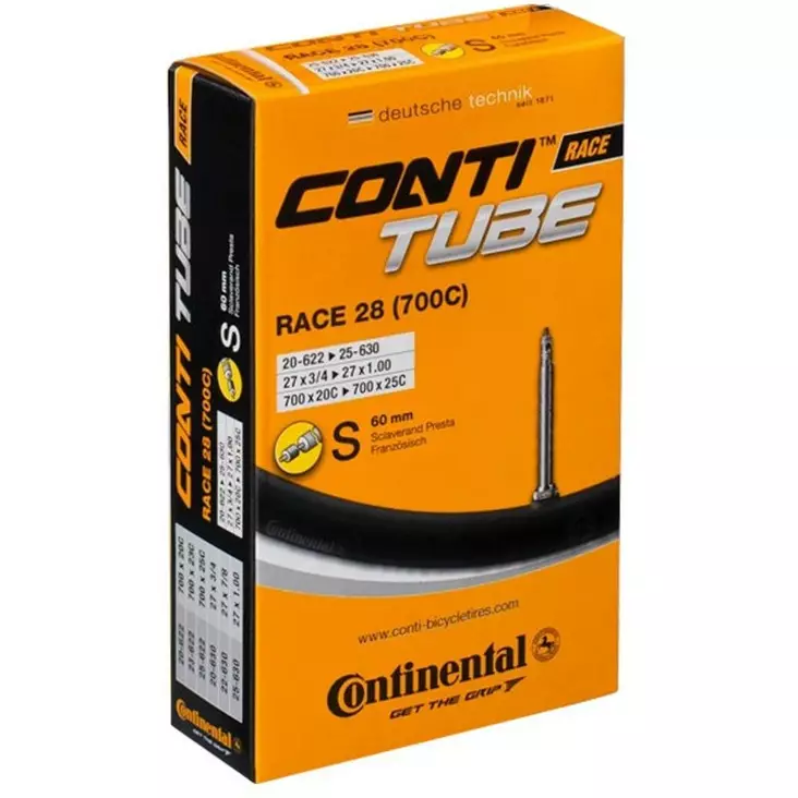 Continental Race 28" 20/25 622-630 Presta 60mm - Polkupyörän renkaat - F977 - 1