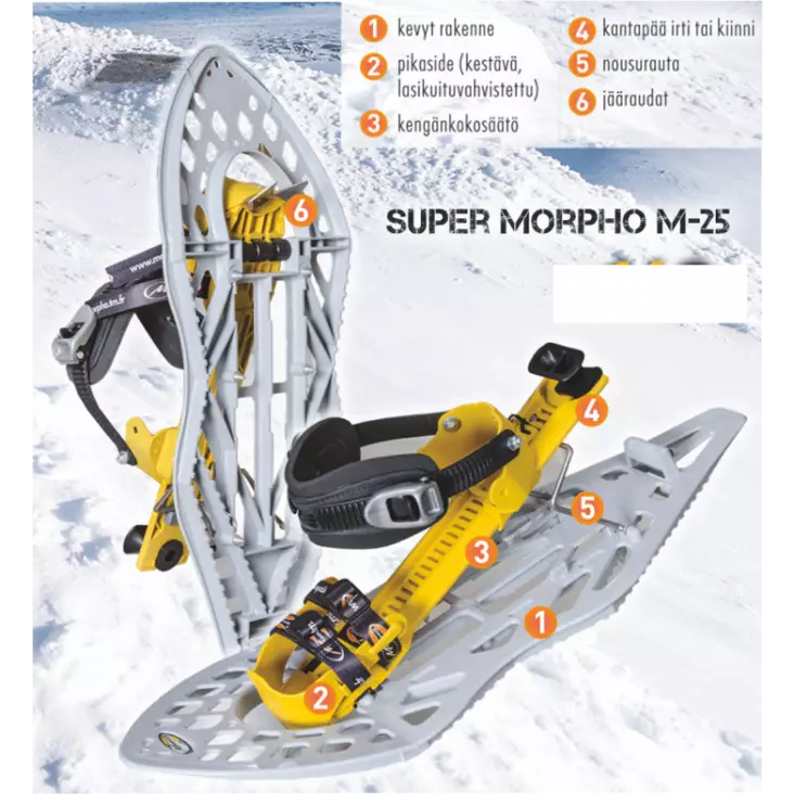 MORPHO SUPER MORPHOAlp M25" - Lumikengät - H457 - 1