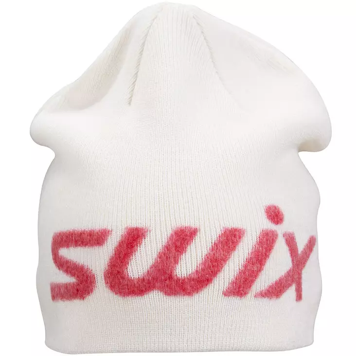 SWIX Logo Beanie snow white - Päähineet - ZZZ0011527 - 1
