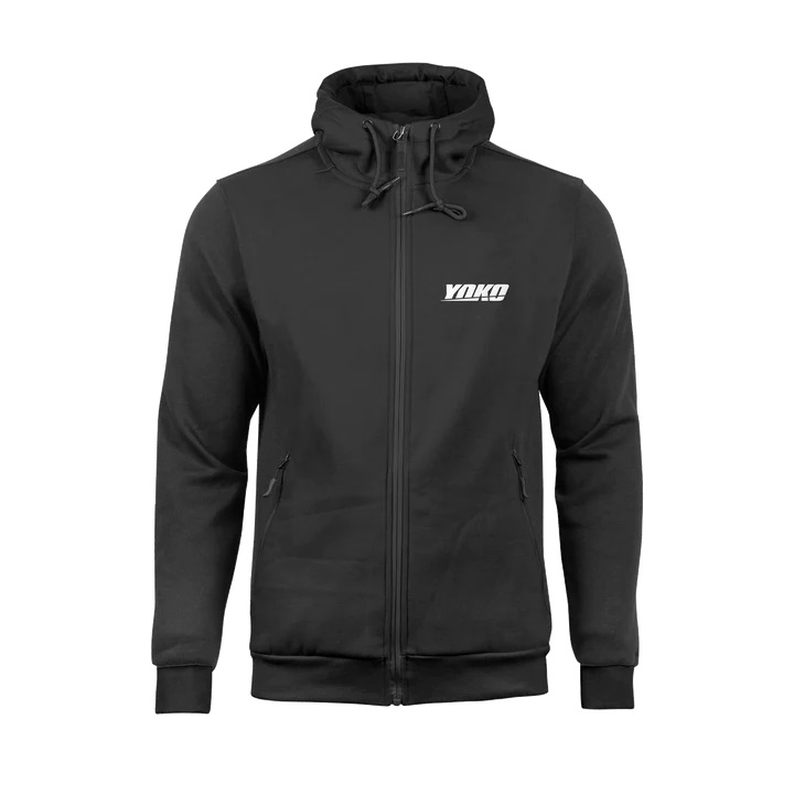 YOKO RIDE HOODY BLACK - Miesten pyöräily asut - ZZZ0007487 - 1