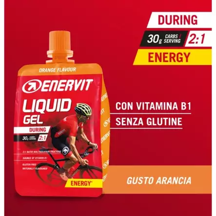 ENERVIT E.SPORT Gel Appelsiini - Urheiluravinteet - ZZZ0013418 - 1