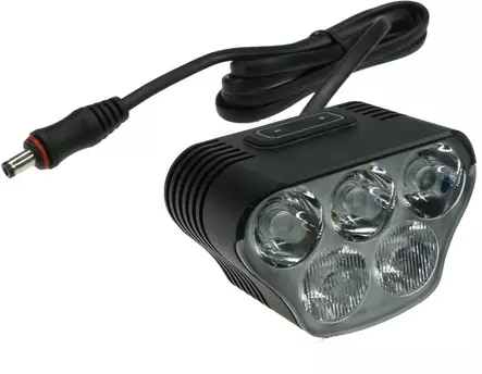 HALO OMEGA 5000LM AKKUVALO MUSTA - Pyöräilytarvikkeet - ZZZ0011858 - 1