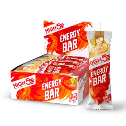 HIGH5 ENERGIAPATUKKA CARAMEL 12 kpl - Urheiluravinteet - ZZZ0012608 - 1