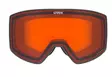 UVEX SCENIC LG black mat DL/orange-clear - Laskettelulasit - ZZZ0014668 - 2