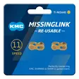KMC MISSINGLINK 11R Ti-n gold 2 kpl - Pyörän varaosat - ZZZ0006698 - 1