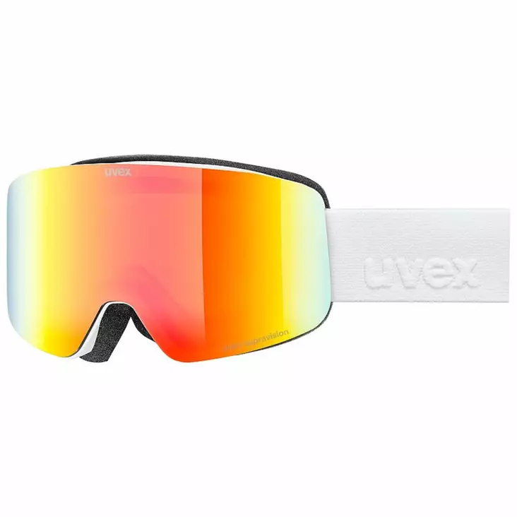 UVEX PWDR WHT MAT / MIRROW RAINBOW - Laskettelulasit - ZZZ0009408 - 1