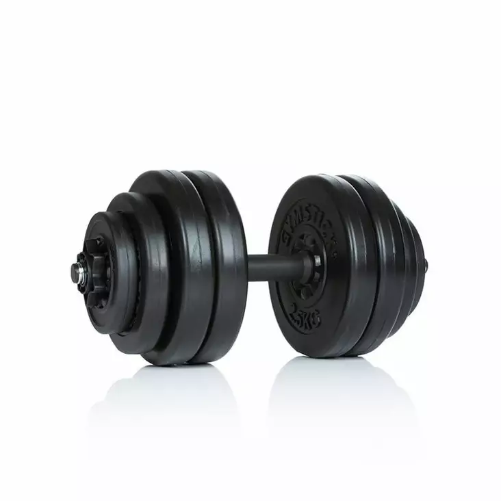Gymstick Vinyl Dumbbell Set 15 kg - Kuntoiluvälineet - ZZZ0013358 - 1