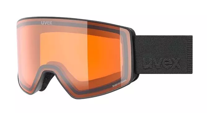 UVEX SCENIC LG black mat DL/orange-clear - Laskettelulasit - ZZZ0014668 - 1