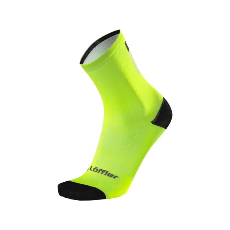 Löffler Bike Socks Message neon yellow - Sukat - ZZZ0012198 - 1