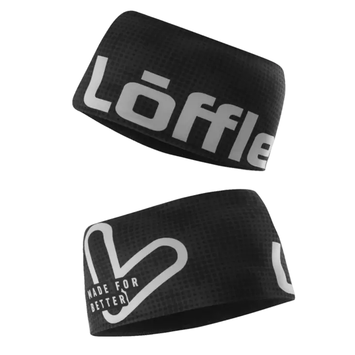 Löffler Headband Wide Black - Päähineet - ZZZ0007758 - 1