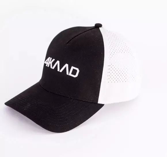 4KAAD Tri Mesh Cap black white - Päähineet - ZZZ0012759 - 1