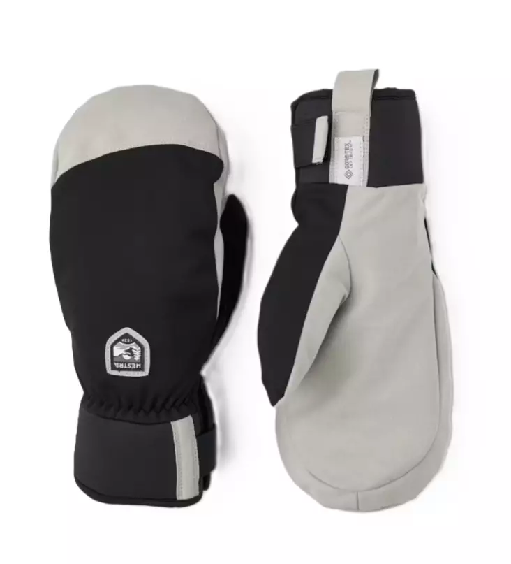 HESTRA W.S. WOOL TERRY MITT BLK - Käsineet - ZZZ0011619 - 1