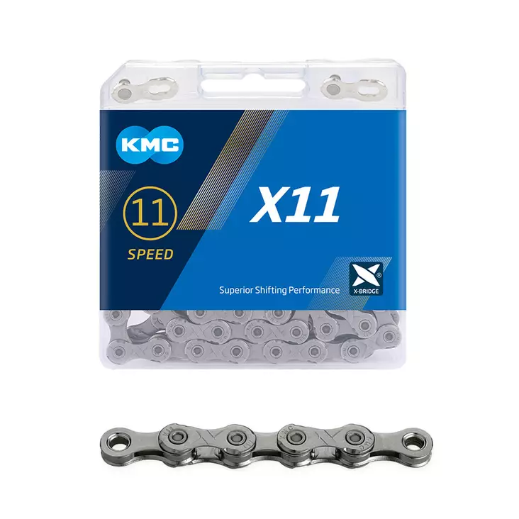 KMC X11R Grey 1/2 x 11/128" 118L - Pyörän varaosat - ZZZ0010929 - 1